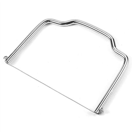 jebyltd Coupe-foie gras en acier inoxydable - Coupe-beurre - Trancheuse à fromage - Multifonction