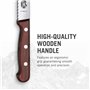 Victorinox Wood Couteau à Pain avec Coffret Cadeau, Bois D'Érable Modifié, Tranchant Denté, 21cm
