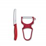 Victorinox Swiss Classic Set 2 Couteaux d'Office avec Éplucheur