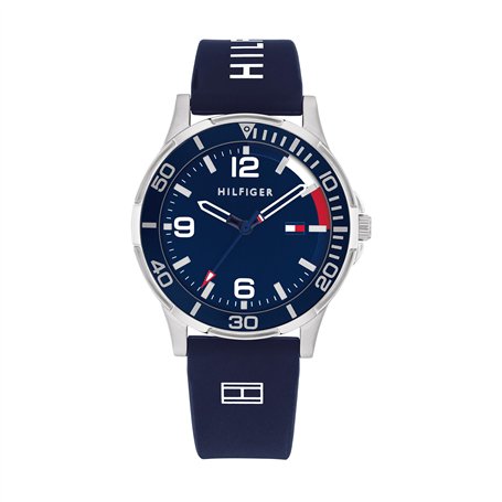 Tommy Hilfiger Montre Garçon Cadran Bleu