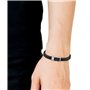 Lacoste Bracelet en Silicone pour Homme Collection LACOSTE.12.12 Embelli avec Motif Petit Piqué - 2040114