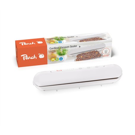 Peach Appareil de mise sous vide To-Go - Sans fil - Conservation des aliments naturellement frais - Plus de déchets alimentaires