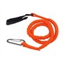 FOLOSAFENAR Kayak Paddle Leash, Corde de sécurité pour canoë rétractable 2pcs pour Canne à pêche