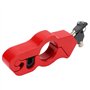 Serrure de Poignée Antivol, Serrure Antirouille de Guidon de Moto d'alliage d'aluminium pour le Scooter pour l'atv pour le Vélo 