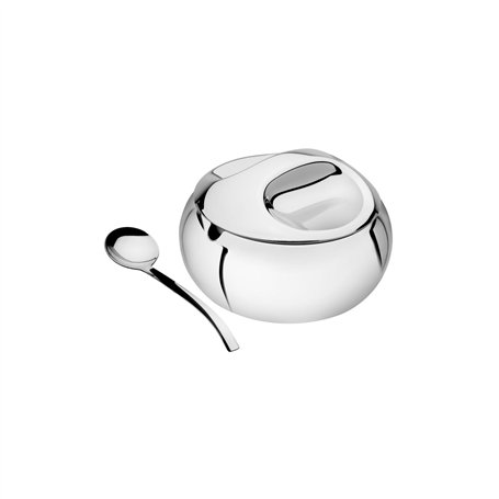 Tramontina - Sucrier et cuillère Buena 2pcs. Inox.