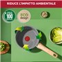 Lagostina Vivissima, Casserole anti-adhésive 18 cm avec manche long, revêtement en céramique, chauffage rapide et cuisson unifor