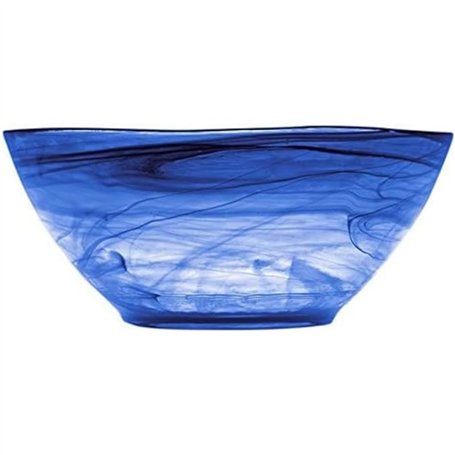 H&h insalatiera alabastro in pasta di vetro