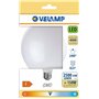 Velamp Ampoule LED SMD, globe G125, 24W/2500lm, culot E27, 4000K