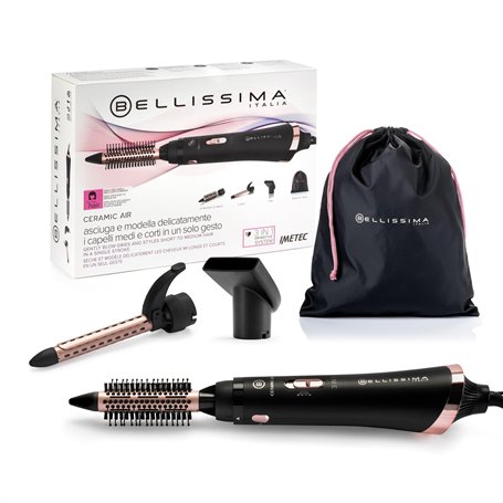 Bellissima Ceramic Air - Brosse Soufflante 3-en-1