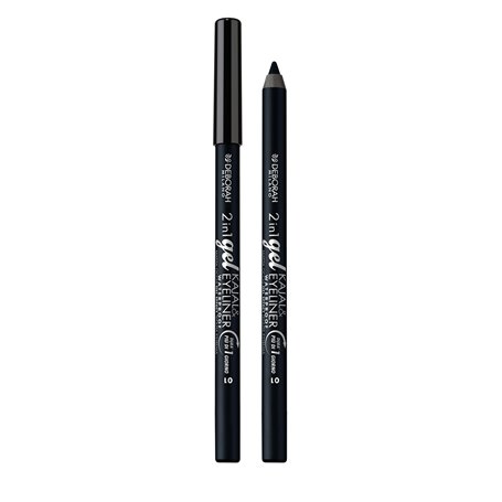 Deborah Crayon Kajal Eyeliner 2in1 Gel Waterproof N° 01