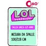 Ciao- L.O.L. Surprise! Diva robe costume déguisement original fille (Taille 6-9 ans) avec accessoires et surprise