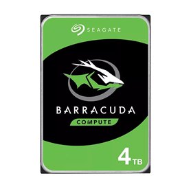 Seagate Barracuda ST4000DM004 HDD 4To Interne 3.5" SATA 6Gb/s 5400 TR/Min Buffer 256 Mo