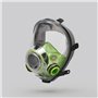 BLS Masque entier 5600 b-lock 221 A2P3 R | 1 masque entier + 2 filtres combinés 221 A2P3 R | Certifié CE | Fabriqué en Europe