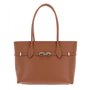 Furla Goccia Tote Bag L Brandy