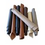 IPEA 1 kg Chutes de Cuir - Découpes de Vraie Cuir de Couleurs Mélangées Classiques en Tailles Aléatoires - Pièces de Cuir de For