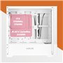 Noua Phobia L111 Blanc Boîtier Micro ATX pour PC Gaming Mini Tour 0.60MM SPCC Ventilateur LED ARGB Adressable Frontal Mesh et Pa