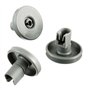 Lot de 8 roulettes pour panier inférieur pour lave-vaisselle Compatible avec Zanussi, Rex, Electrolux, AEG et autres modèles