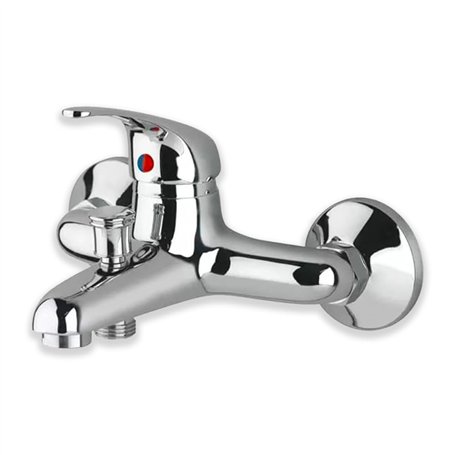 Robinet mitigeur chromé pour baignoire