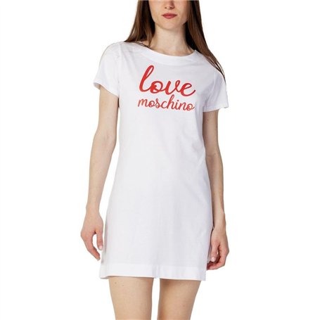 Love Moschino Robe Manches Courtes