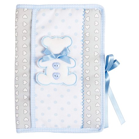 Filet - Protège Carnet de Santé Ourson en Coton