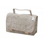 Filet - Beauty Case de Voyage en éponge de Coton avec intérieur imperméable | Sac de Toilette | Dim 28x17x10 cm | Made in Italy