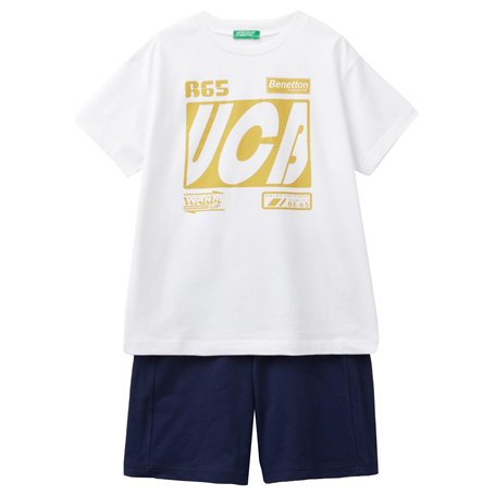 United Colors of Benetton Comp(T-Shirt + Short) 3096ck00a Pantalon