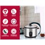 BEPER P101VAP001 Cuiseur à riz électrique avec fonction de rétention de chaleur, panier de cuisson vapeur, revêtement antiadhési