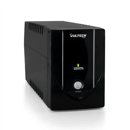 Vultech UPS650VA-LITE alimentation d'énergie non interruptible 650 VA 2 sortie(s) CA Veille - Alimentations d'énergie non interr