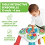 Table Multi-Activités Interactive avec 5 Zones Sensorielles