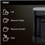 Haier I-Master Série 5 Préparateur de Boissons Chaudes et Mousseur Multi-Boissons, Programmes Lait, Café, Chocolat Chaud, Thé et