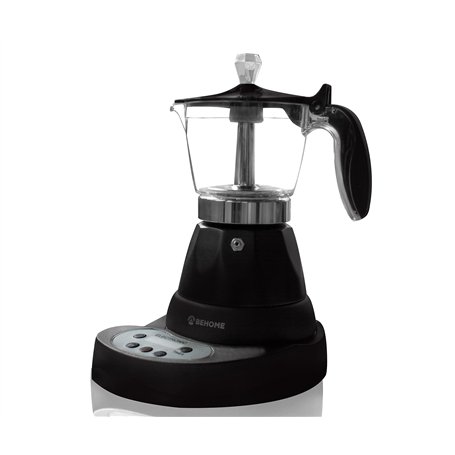 BEHOME Cafetière Italienne Électrique Programmable