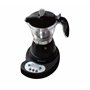 BEHOME Cafetière Italienne Électrique Programmable, Moka électrique 3 Tasses avec réducteur 1 tasse, Arrêt automatique, entretie