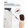 IPEA Balais Serpillère Vaporisateur en Aluminium avec Chiffon en Microfibre – Super Léger - Mop Spray Pulvérisateur pour Maison,
