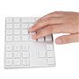 Lazmin Mini pavé numérique sans Fil à 34 Touches, Clavier numérique Ultra-Fin Rechargeable Bluetooth Petit Clavier pour Mac OS W