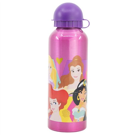 Stor BOUTEILLE EN ALUMINIUM POUR ENFANTS DE 530 ML | DISNEY PRINCESS BRIGHT & BOLD
