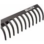Bellota 951-16 - Râteau de Jardin avec 16 Dents - Tête en Acier - Râteau à Usage Moyen pour le Jardinage - Manche Non Inclus