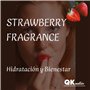 QKnatur - Huile de Massage Relaxante Fraise Strawberry- 200ml - Pour des massages corporels et relaxants - Hydratation et nutrit