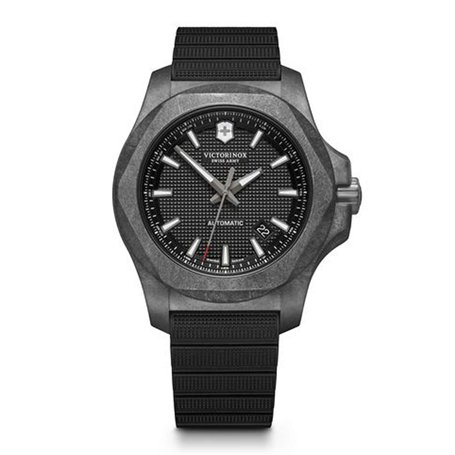 Victorinox INOX Montre Homme Analogique Automatique avec Bracelet Caoutchouc V241866