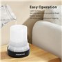 Aigostar Diffuseur d'Huiles Essentielles, Diffuseur Ultrasonique de 100 ml, Humidificateur d'air et Diffuseur d'arômes, Diffuseu