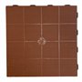 Lot de 6 unités. dallage pour sol extérieur COMBI collection marron