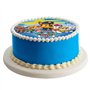 Dekora - Decoration Gateau Anniversaire Feuille Azyme Pat Patrouille - 20 cm Diametre