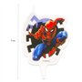 Dekora - 346208 Bougie Anniversaire Enfant Spiderman de 7 cm