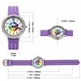 Kiddus Montre Bracelet Éducative pour Enfants, Fille, garçon. Time Teacher Analogique avec Exercices. Facile d’Apprendre à Lire 