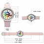 Kiddus Montre Bracelet Éducative pour Enfants, Fille, garçon. Time Teacher Analogique avec Exercices. Facile d’Apprendre à Lire 