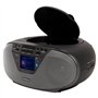 Aiwa BBTU-500DAB/BK Radio CD Portable Dab+ avec écran Couleur 2.4" Bluetooth 5.0, USB, CD/CDR/RW/MP3, Dab+. Couleur : Noir