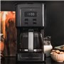 Cecotec Cafetière à Filtre Coffee 56 Time, 800W de Puissance, Programmez votre café, Inox, Écran LCD, Bec Anti-goutte, Capacité 