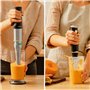 Cecotec Katana TotalDestroy 1500XL DK Hand Blender, 1500 W, 21 vitesses et Turbo, 4 lames en titane noir, capot anti-éclaboussur