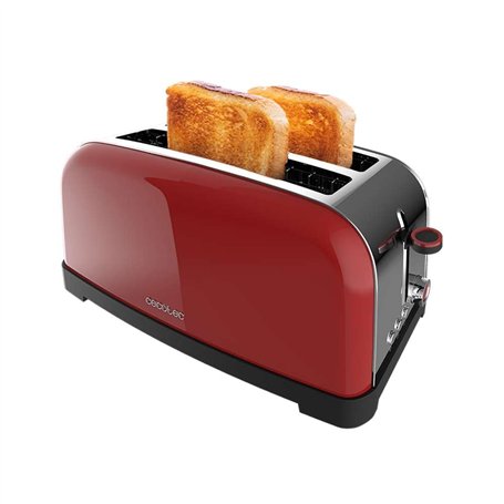 Cecotec Grille-pain vertical Toastin' time 1500 Red Lite