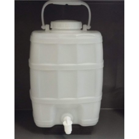 Plasticos Helguefer Bidon renforcé avec robinet 20 l