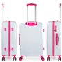 AGATHA RUIZ DE LA PRADA - Valise Moyenne - Valise Rigide. Valise a Roulette. Valise Soute Avion - Valise De Voyage Résistante en